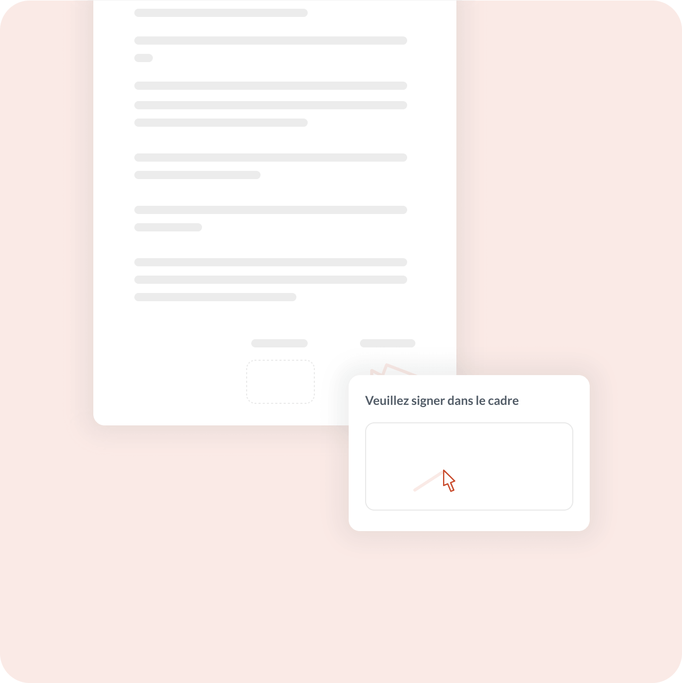 Illustration représentant la signature électronique grâce à eDocSign