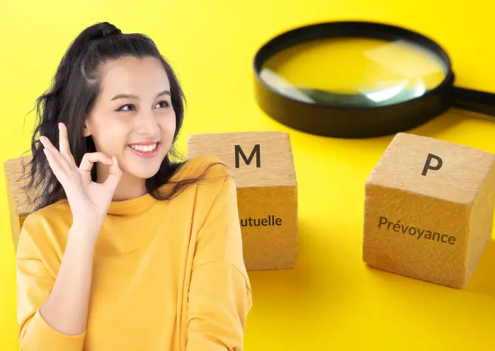 Illustration du glossaire mutuelle et prévoyance avec notions clés de protection sociale en entreprise